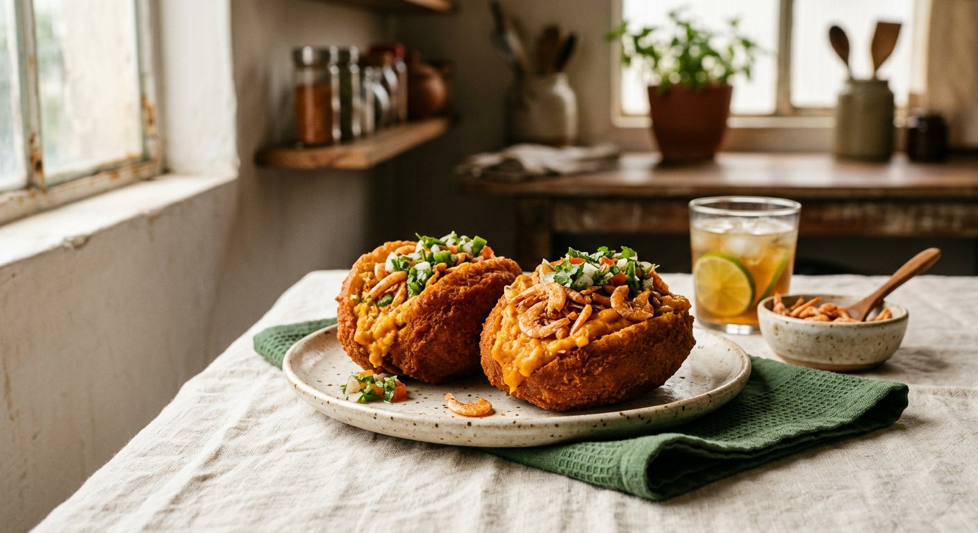 Acarajé (Black-Eyed Pea Fritter) — Brazilian home cooking