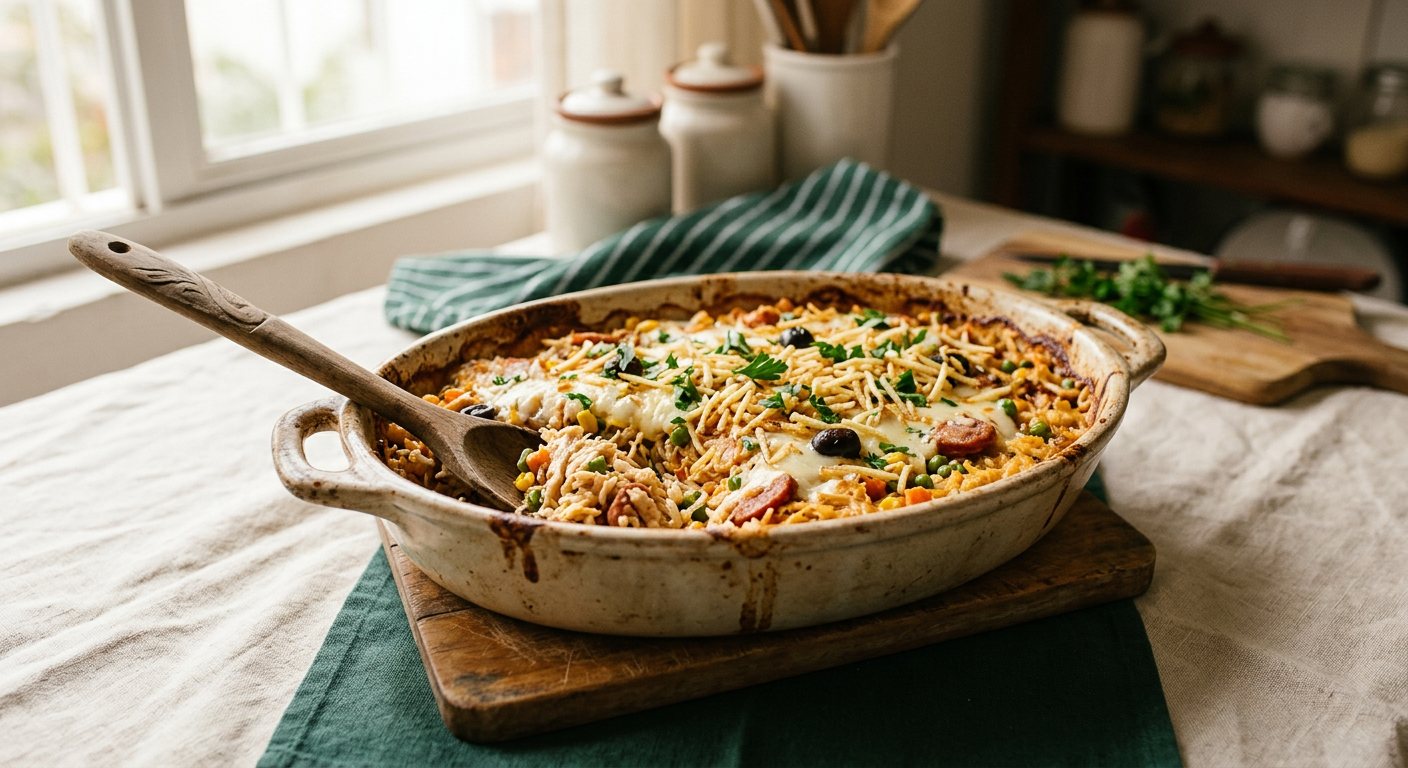 Arroz de Forno (Baked Rice) — Brazilian home cooking