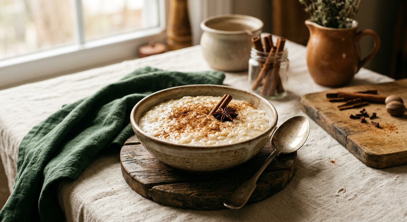 Arroz Doce (Creamy Rice Pudding) — Brazilian home cooking