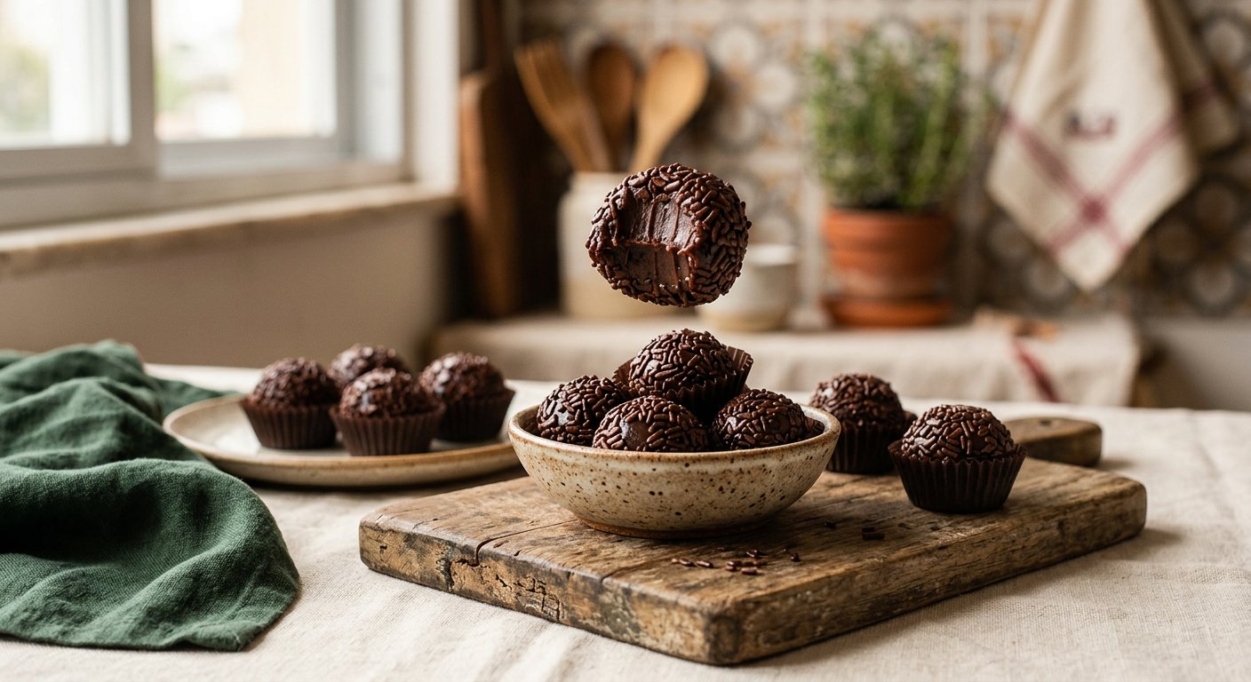 Brigadeiro (Chocolate Fudge Ball) — Brazilian Chocolate Fudge Balls