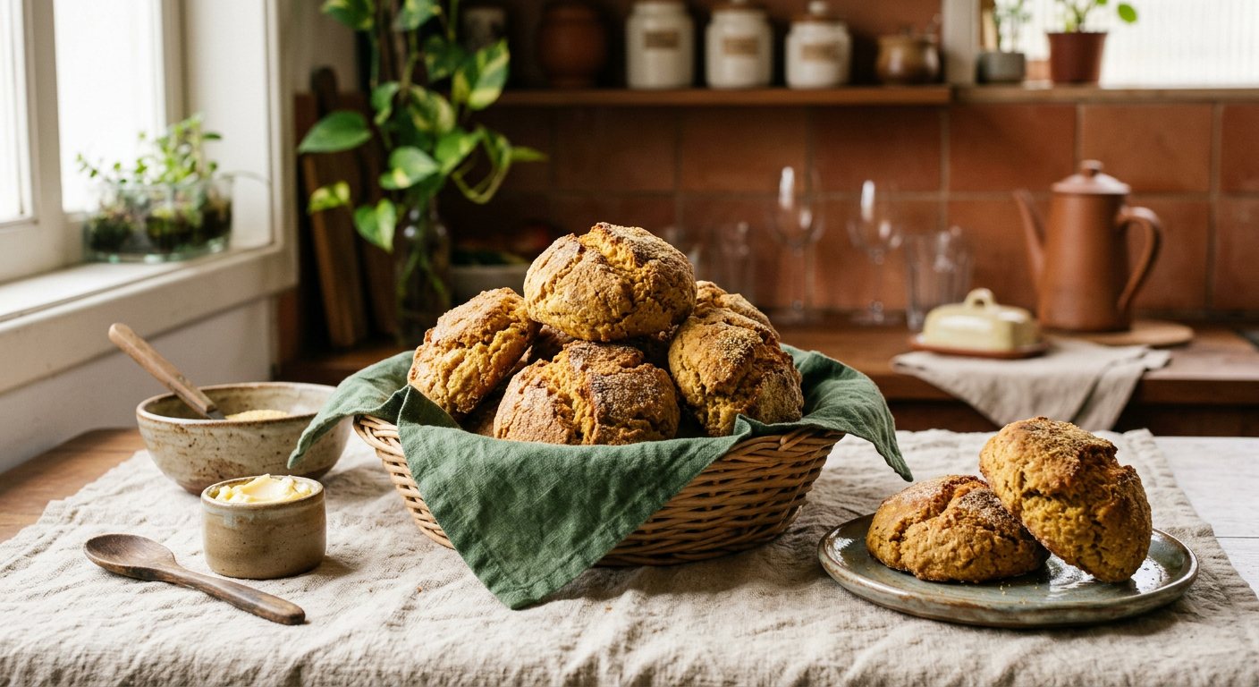 Broa de Fubá (Corn Scones) — Brazilian home cooking