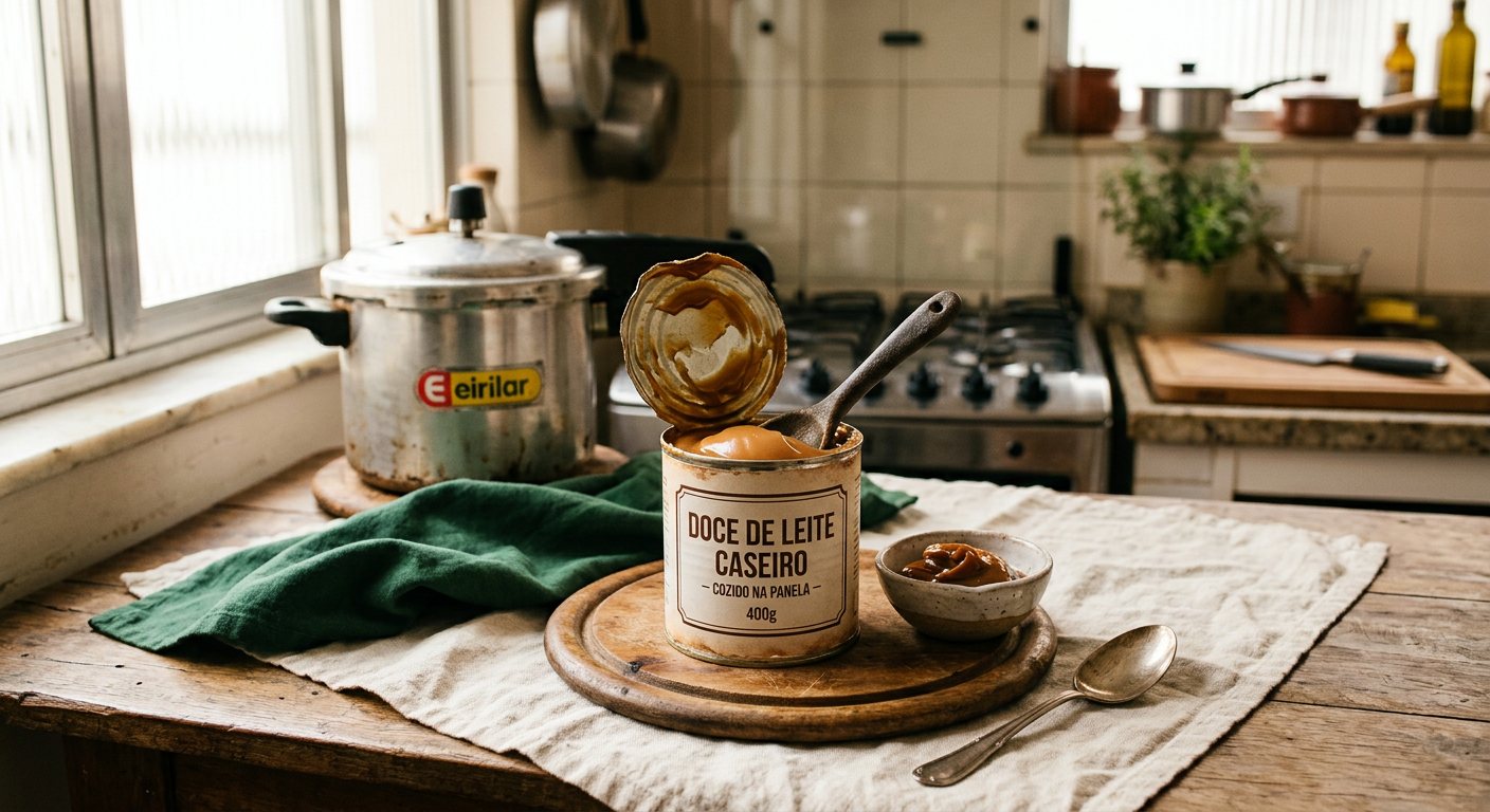 Doce de Leite Caseiro (Pressure Cooker Caramel) — Whole-Can Dulce de Leche, Made Safe in the Pressure Cooker