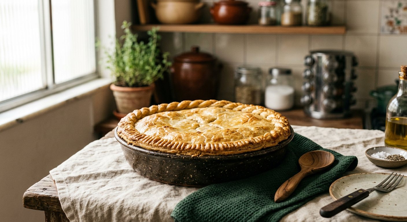 Empadão (Chicken Pot Pie) — Brazilian home cooking