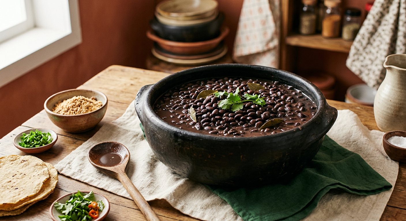 Feijão Preto (Everyday Black Beans) — Brazilian home cooking