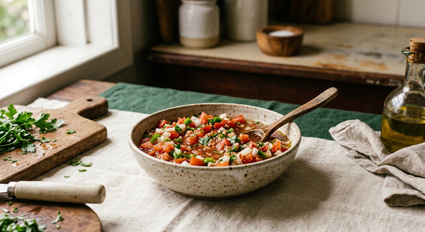 Molho à Campanha (Rio Vinaigrette) — Churrasco's Own Tomato-Onion-Vinegar Sauce