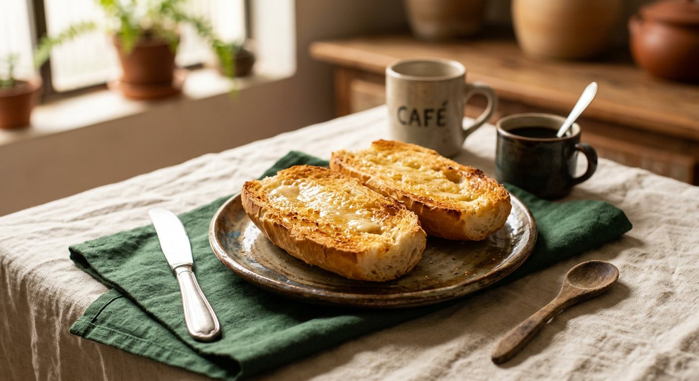Pão na Chapa (Toasted French Bread) — Brazilian home cooking