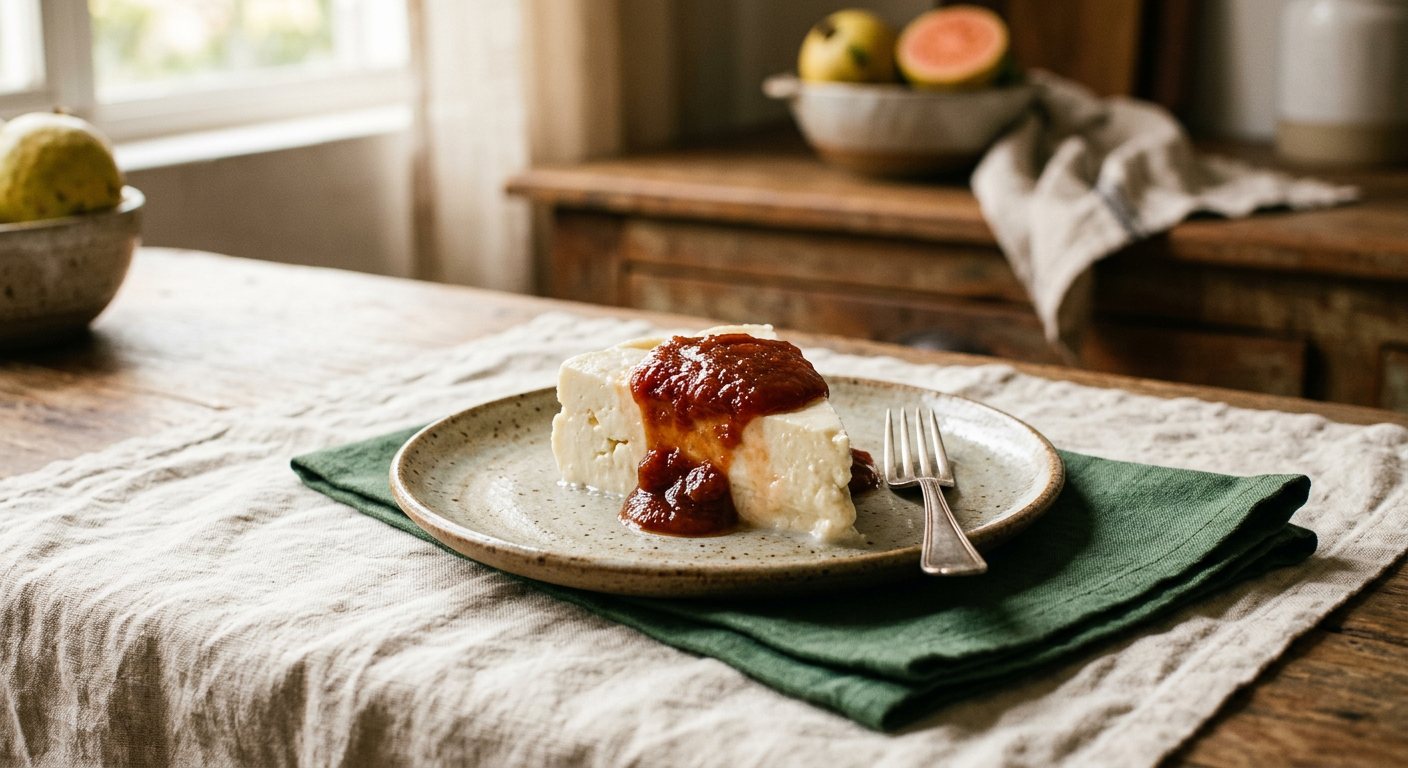 Romeu e Julieta (Guava & Cheese) — Warm Guava Paste with Fresh Minas Cheese